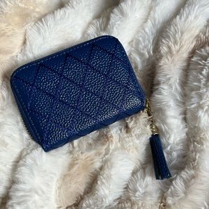 NWOT Blue Card Wallet